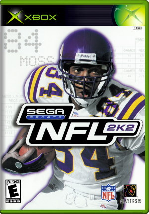 NFL 2K2 (USA) 2D Box Front